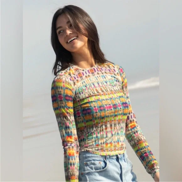 NATURAL LIFE | Tops | Womens Natural Life Sloane Mesh Long